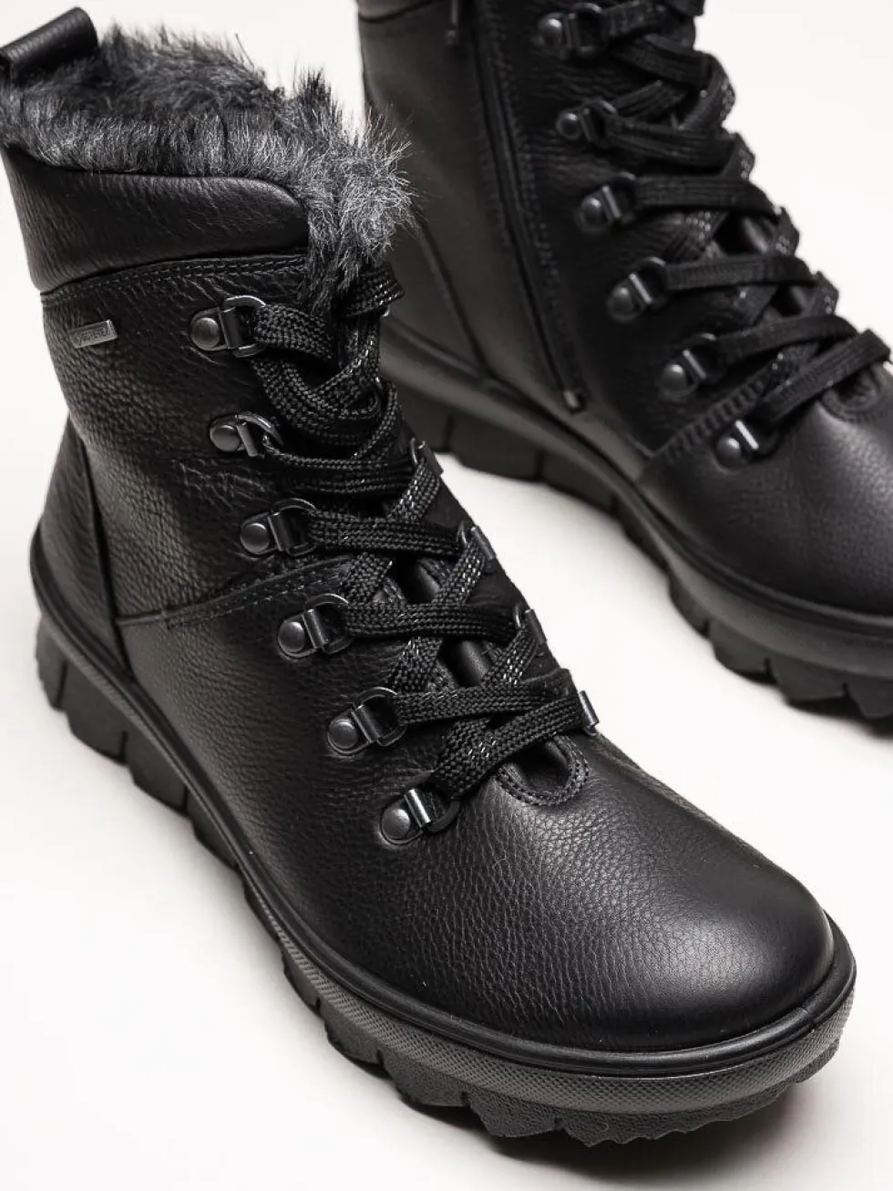Legero - Svarta varmfodrade kängor med Gore-Tex