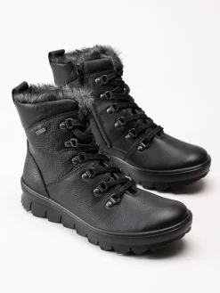 Legero - Svarta varmfodrade kängor med Gore-Tex