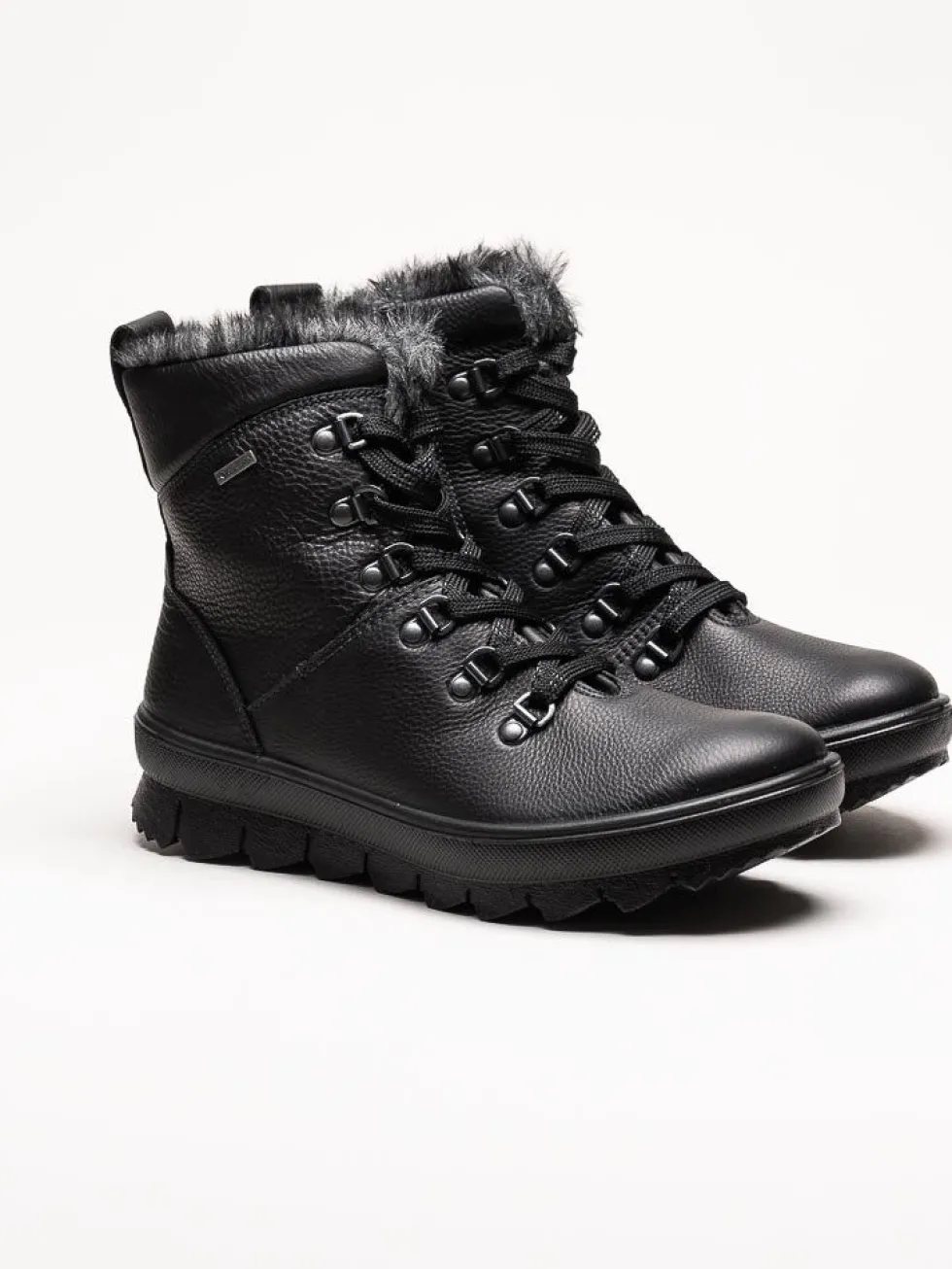 Legero - Svarta varmfodrade kängor med Gore-Tex