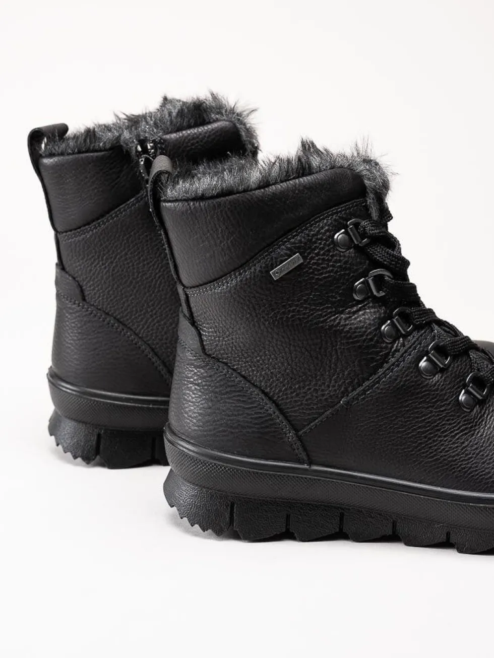 Legero - Svarta varmfodrade kängor med Gore-Tex