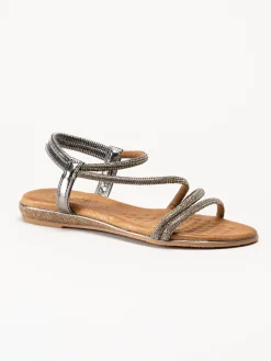 Lunar - 246Cortez - Silverfärgade sandal