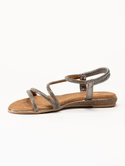 Lunar - 246Cortez - Silverfärgade sandal