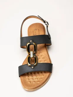 Lunar - 246Darcy - Svarta sandaler