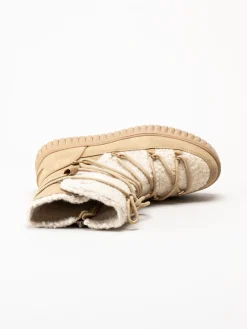 Marco Tozzi - Beige fodrade boots