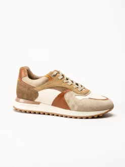 Marco Tozzi - Bruna sneakers i mocka