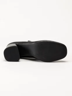 Marco Tozzi - Svarta pumps med slejf