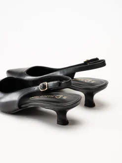 Marco Tozzi - Svarta slingback pumps