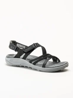 Merrell - Harbor Backstrap - Svarta sandaler