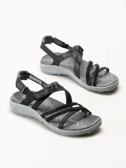 Merrell - Harbor Backstrap - Svarta sandaler