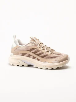 Merrell - Moab Speed 2 - Beige sneakers i textil