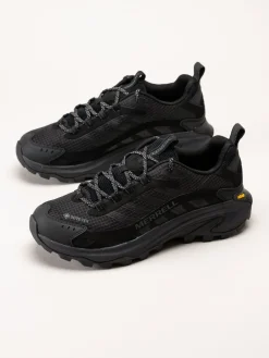 Merrell - Moab Speed 2 GTX - Svarta hikingskor med GoreTex