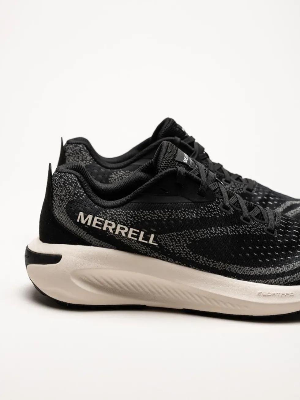 Merrell - Morphlite - Svarta löparskor i textil