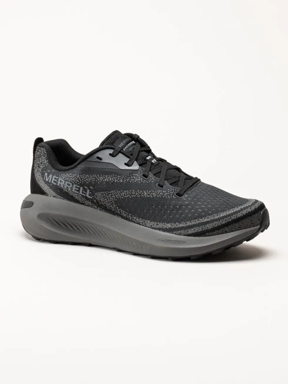 Merrell - MORPHLITE - Svarta löparskor i textil