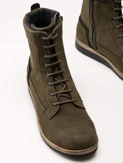 New Feet - Gröna kängor i nubuck