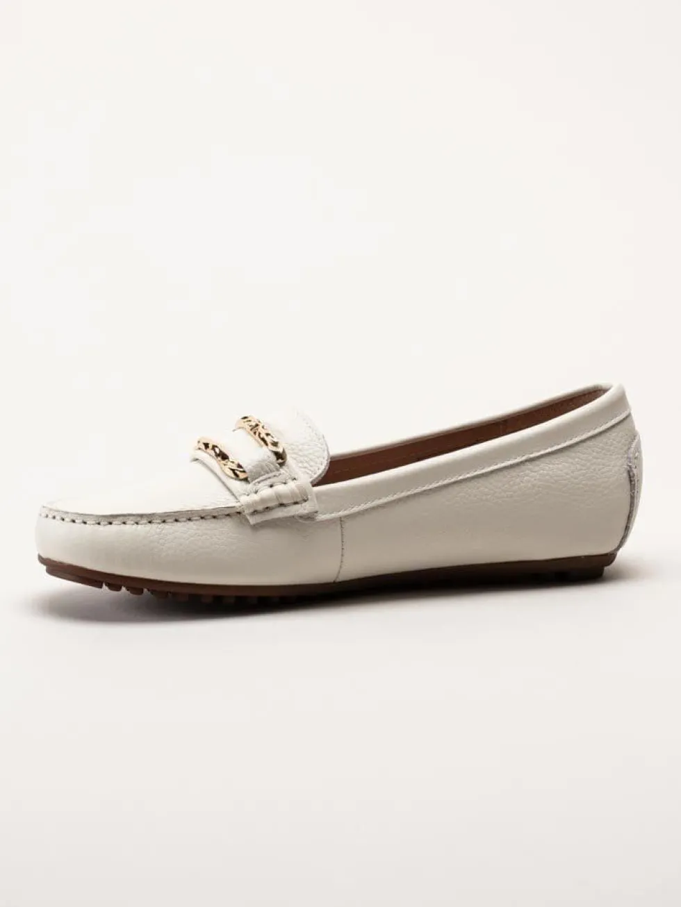Novita - Parma - Vita loafers i skinn