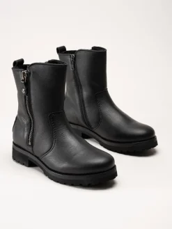 Panama Jack - Fabi Igloo - Svarta fårskinnsfodrade boots