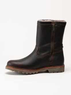 Panama Jack - Fedro Igloo - Bruna fårskinnsfodrade boots