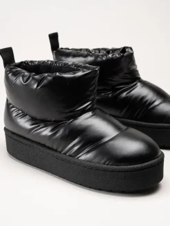 Philip Hog - Moa - Svarta boots i nylon
