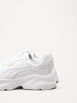 Puma - Cassia 2.0 - Vita sneakers i skinnimitation