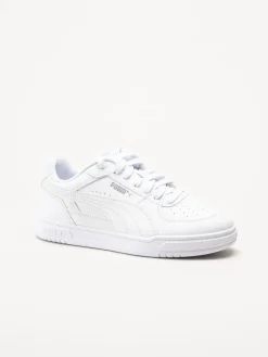 Puma - Caven III - Vita sneakers i skinnimitation