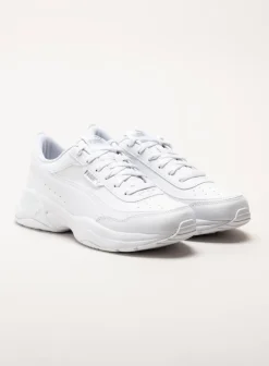 Puma - Cilia Mode - Vita sneakers i skinnimitation