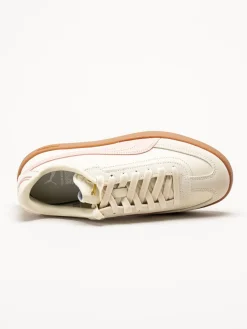 Puma - Club II Era - Beiga sneakers i skinn