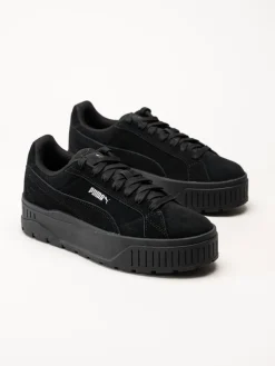 Puma - Karmen II - Svarta platåsneakers i mocka