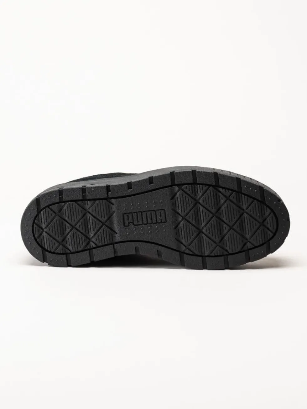 Puma - Karmen II - Svarta platåsneakers i mocka