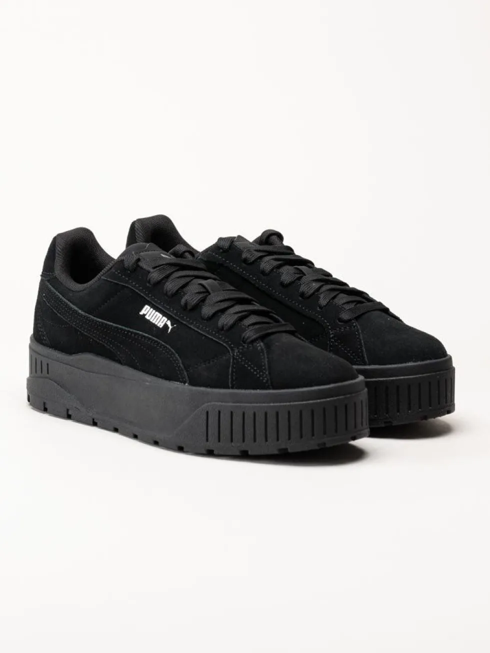 Puma - Karmen II - Svarta platåsneakers i mocka