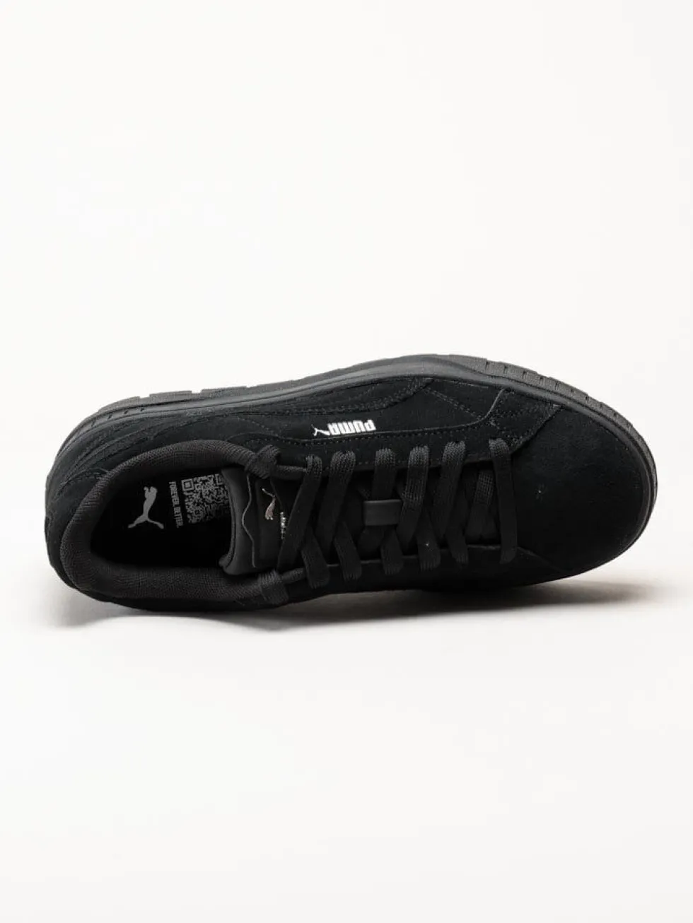 Puma - Karmen II - Svarta platåsneakers i mocka