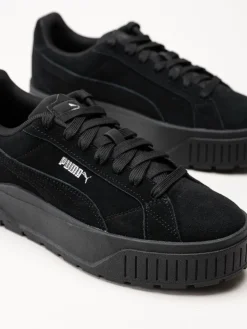 Puma - Karmen II - Svarta platåsneakers i mocka