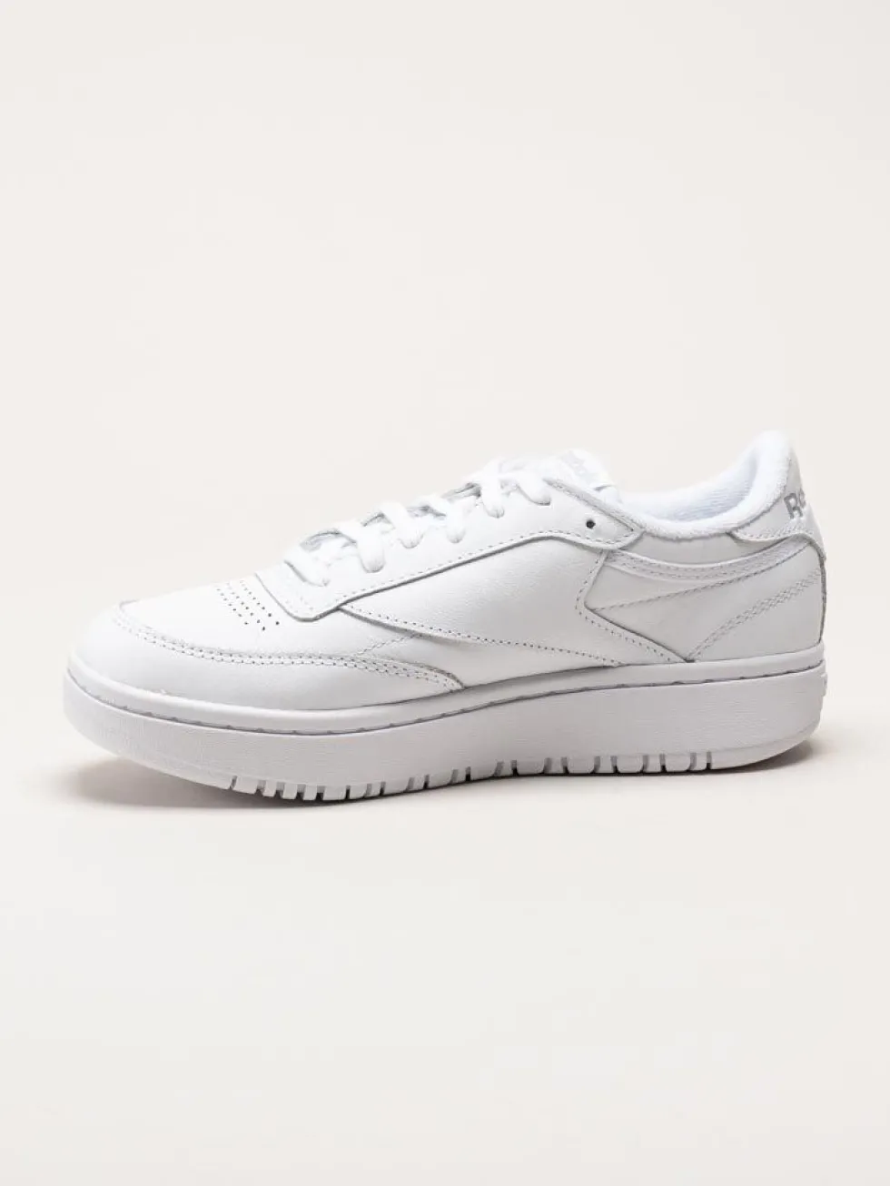 Reebok - Club C Double - Vita sneakers i skinn