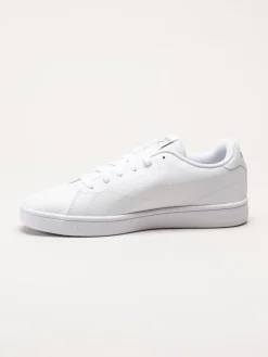 Reebok - Court Clean - Vita sneakers i skinnimitation