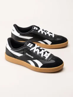 Reebok - Smash Edge S - Svarta sneakers i skinn och mocka