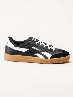 Reebok - Smash Edge S - Svarta sneakers i skinn och mocka