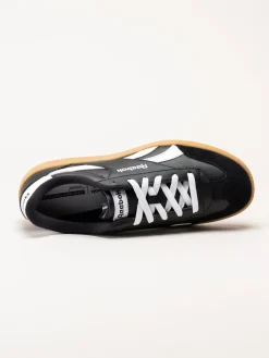 Reebok - Smash Edge S - Svarta sneakers i skinn och mocka