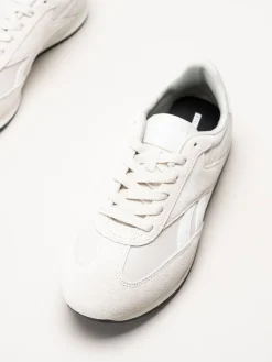Reebok - World 70 - Beige sneakers i nylon och mocka