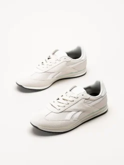 Reebok - World 70 - Beige sneakers i nylon och mocka