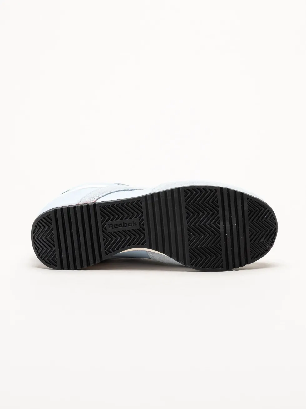 Reebok - World 70 - Ljusblå sneakers i nylon och mocka