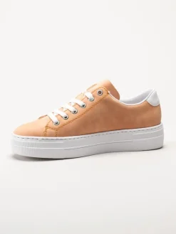 Rieker - Aprikosfärgade sneakers