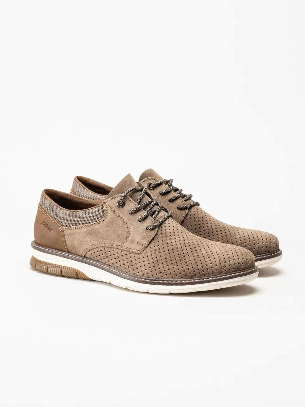 Rieker - Beige mockasko