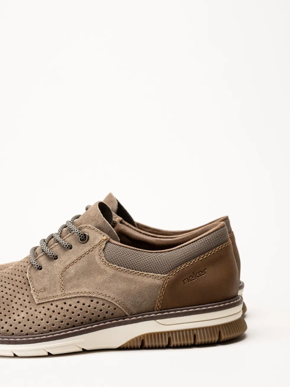 Rieker - Beige mockasko