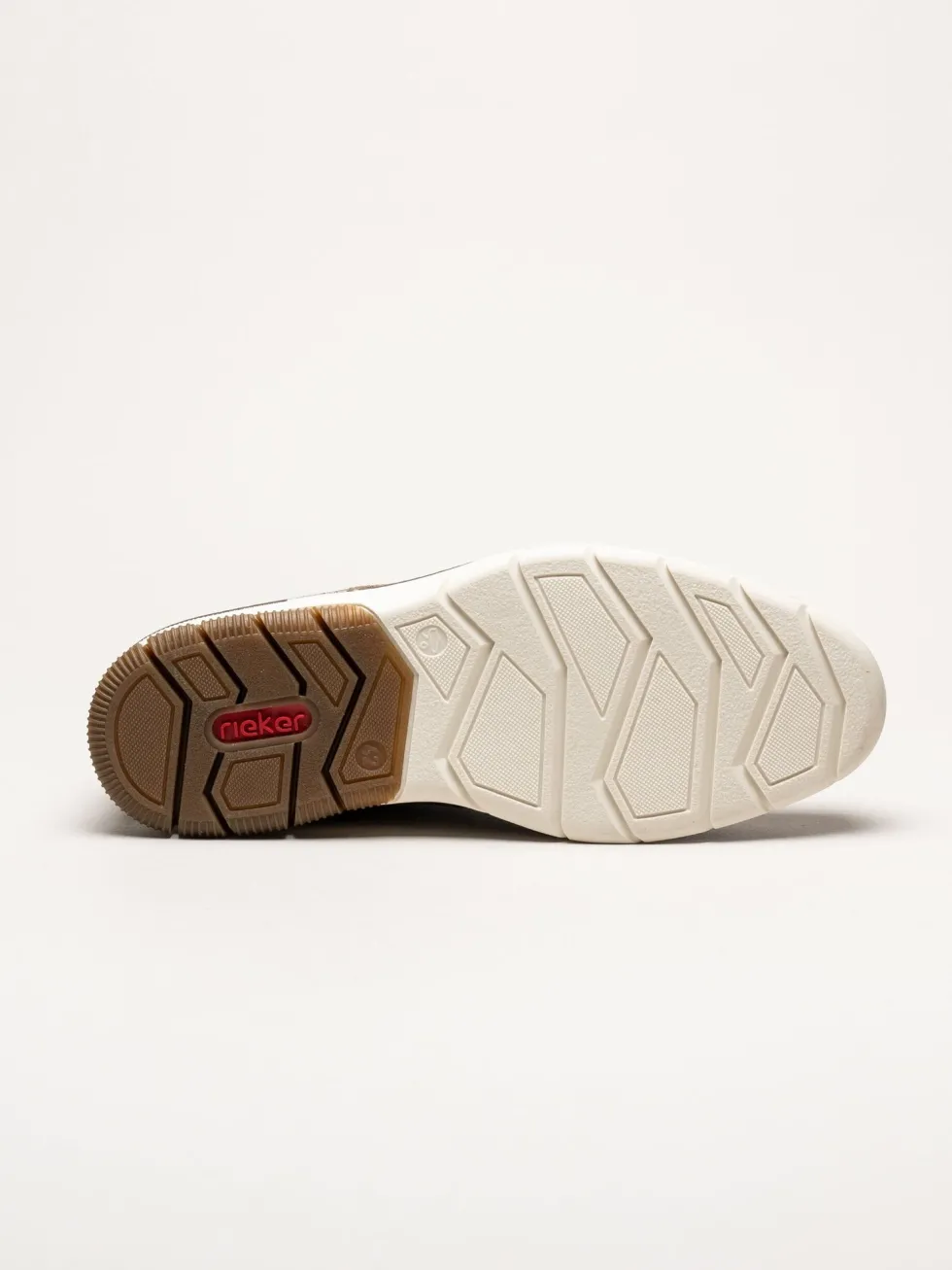 Rieker - Beige mockasko