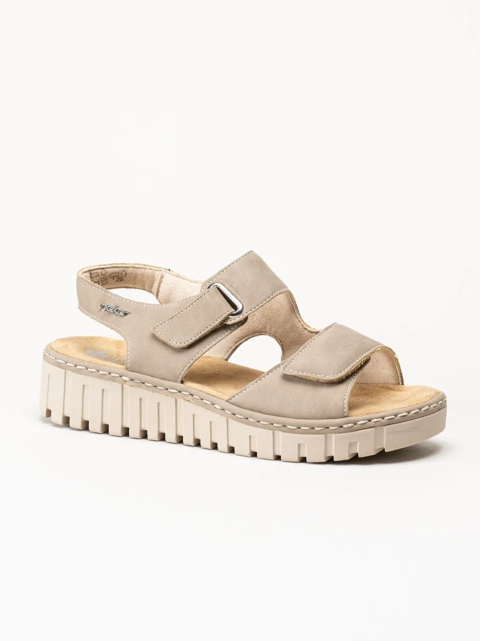 Rieker - Beige sandaler