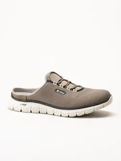 Rieker - Beige slip in sandal