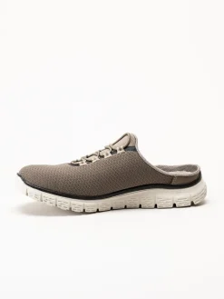 Rieker - Beige slip in sandal