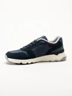 Rieker - Blå retrosneaker i mesh