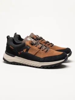 Rieker - Bruna promenadskor i nubuck