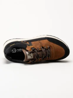Rieker - Bruna promenadskor i nubuck