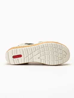 Rieker - Gröna sandaletter